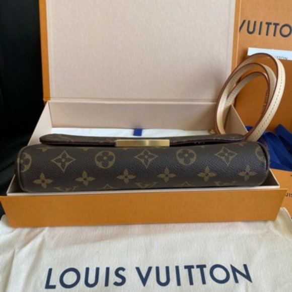 100% Authentic Louis Vuitton Favorite MM Monogram - Picture 2 of 8